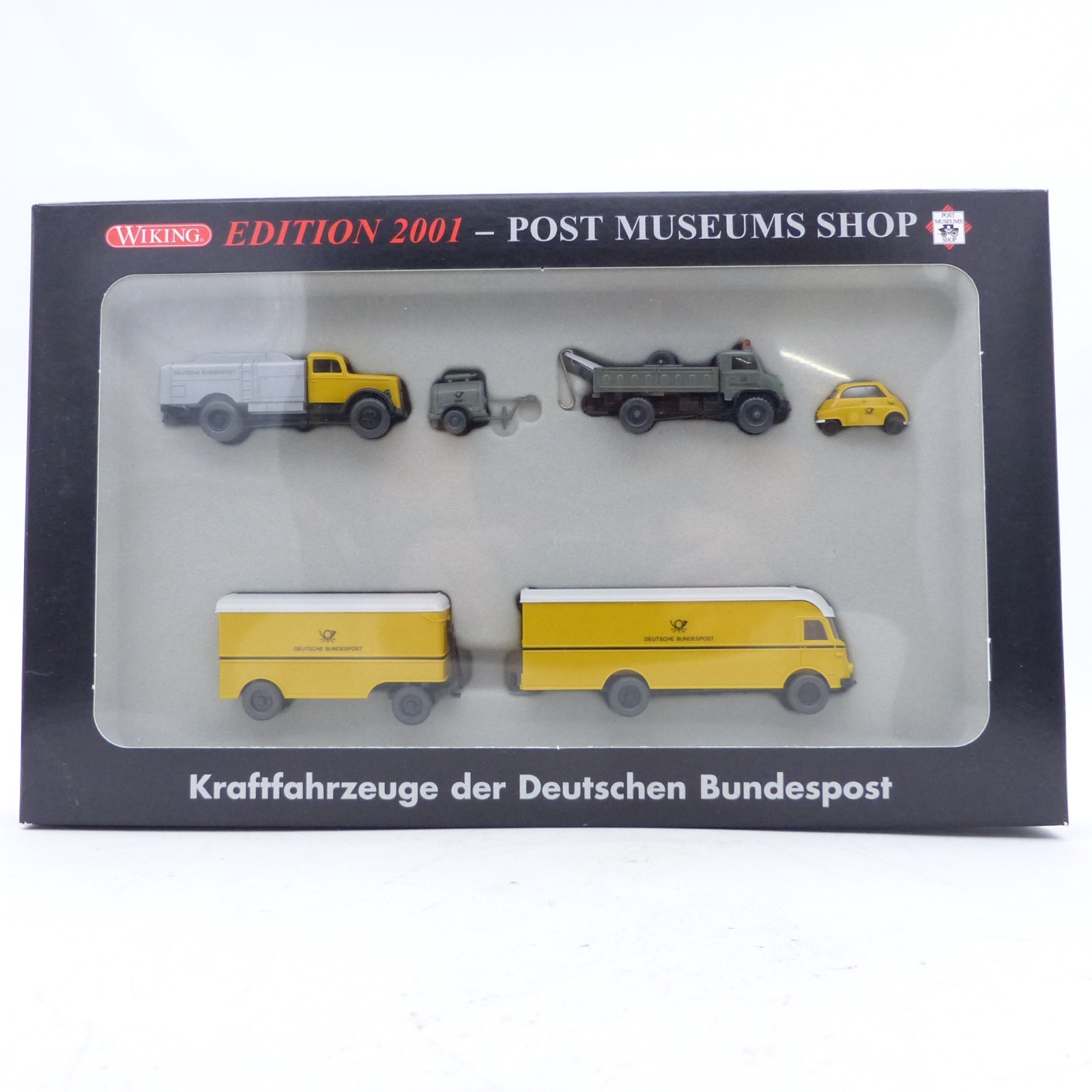 Wiking 1:87 PMS 80-05 Kraftfahrzeuge der Deutschen Bundespost in OVP EX8523