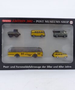 Wiking 1:87 PMS 80-06 Post- und Fernmeldefahrzeuge der 50er + 60er in OVP EX6667
