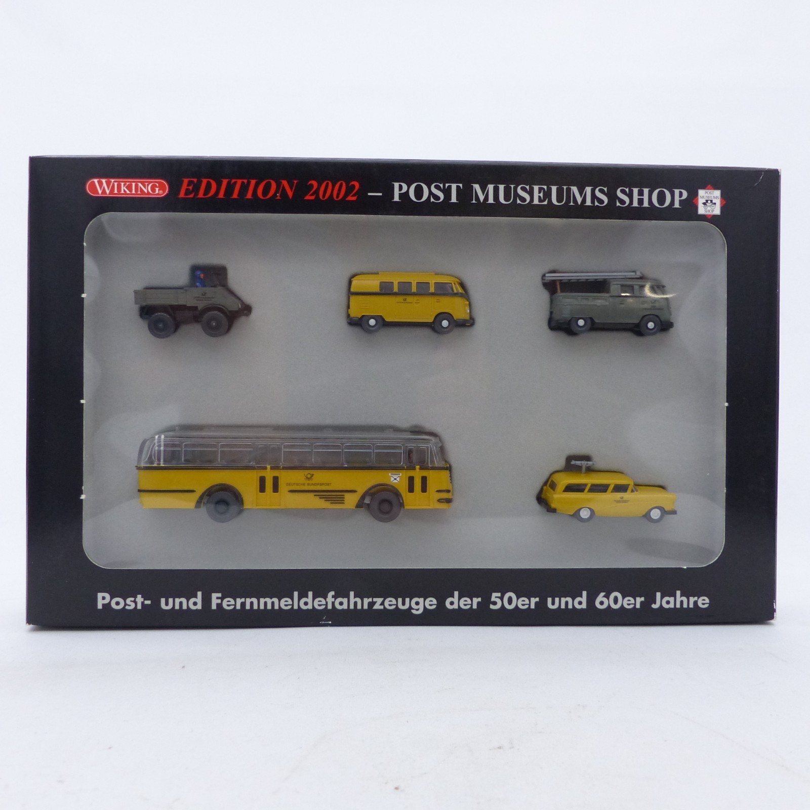 Wiking 1:87 PMS 80-06 Post- und Fernmeldefahrzeuge der 50er + 60er in OVP EX8511