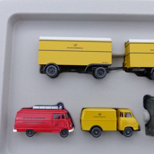Wiking 1:87 PMS 80-07 Post- und Fernmeldefahrzeuge der 50er Jahre in OVP EX6675 – Bild 4