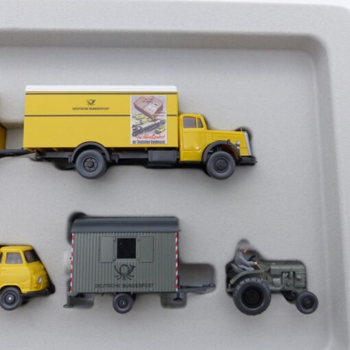 Wiking 1:87 PMS 80-07 Post- und Fernmeldefahrzeuge der 50er Jahre in OVP EX6675 – Bild 5