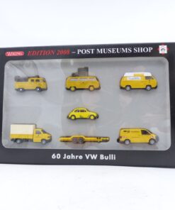 Wiking 1:87 PMS 80-13 Set 60 Jahre VW Bulli Deutsche Bundespost in OVP EX8601