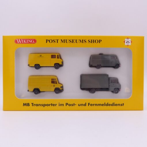 Wiking 1:87 PMS 81-23 MB Transporter im Post und Fernmeldedienst in OVP EX6467