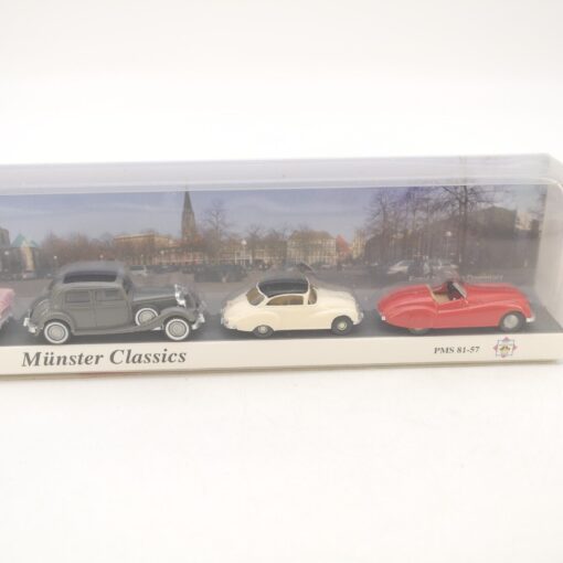 Wiking 1:87 PMS 81-57 Set PKW Münster Classics III neuwertig in OVP RG8341 – Bild 4