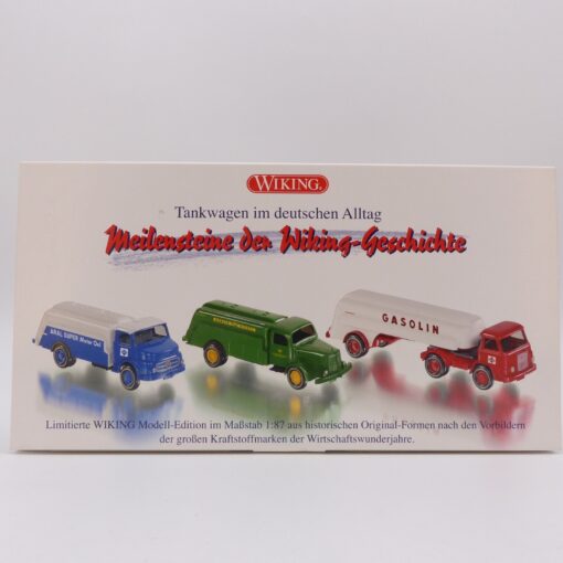 Wiking 1:87 Set 099082 Tankwagen im deutschen Alltag in OVP EX6456