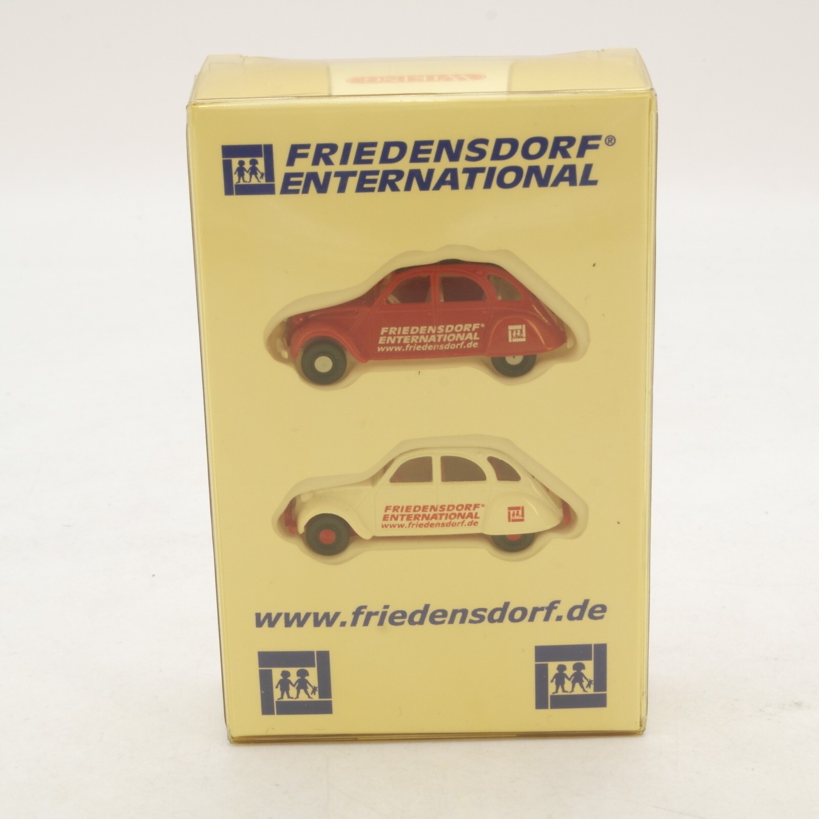 Wiking 1:87 Set 2x Citroen 2cv Ente Friedensdorf Enternational in OVP RG5007 – Bild 4