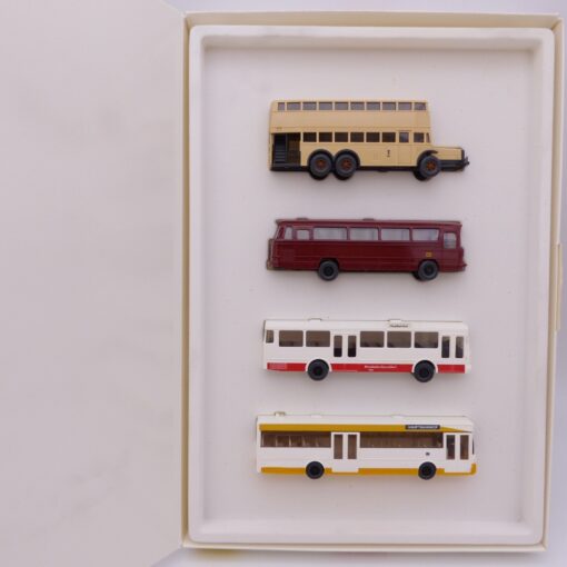 Wiking 1:87 Set 99005 Mercedes-Benz Omnibusse in Stadt und Land in OVP EX6432 – Bild 4