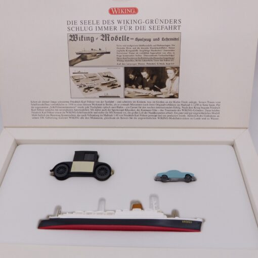 Wiking 1:87 Set 9903458 Miniaturen-Klassiker zu Lande und Wasser in OVP EX6443 – Bild 4