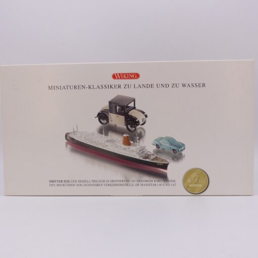 Wiking 1:87 Set 9903458 Miniaturen-Klassiker zu Lande und Wasser in OVP EX6443