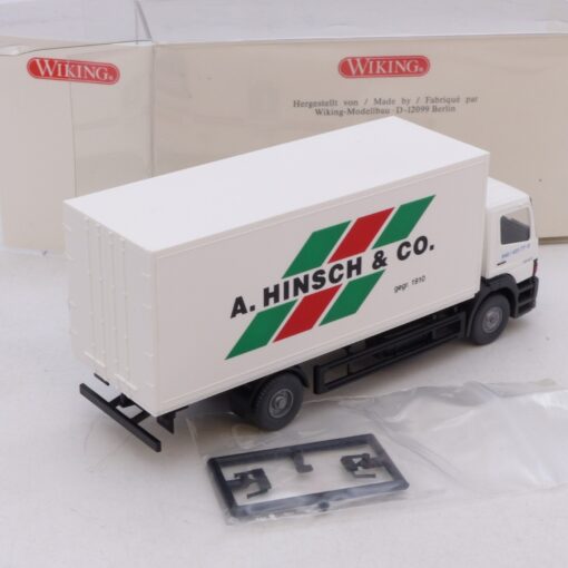 Wiking 1:87 SoMo.: MB Atego Koffer-LKW A.Hinsch & Co / Sahne Witt, in OVP EB8419 – Bild 3