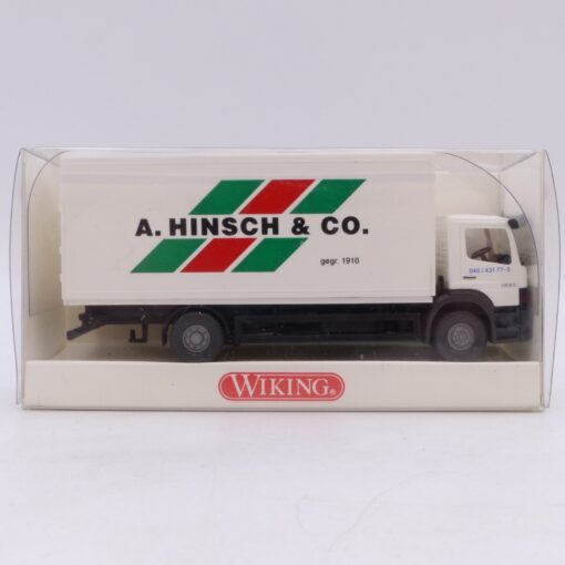 Wiking 1:87 SoMo.: MB Atego Koffer-LKW A.Hinsch & Co / Sahne Witt, in OVP EB8419 – Bild 4