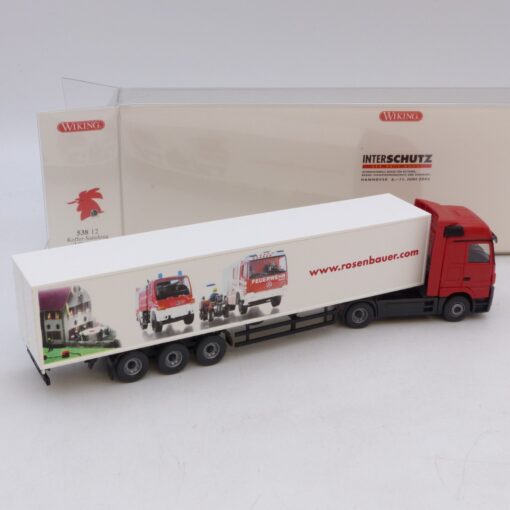 Wiking 1:87 SoMo.-Nr.: 53812 MB Actros Sattelzug Rosenbauer, in OVP EB8328 – Bild 3