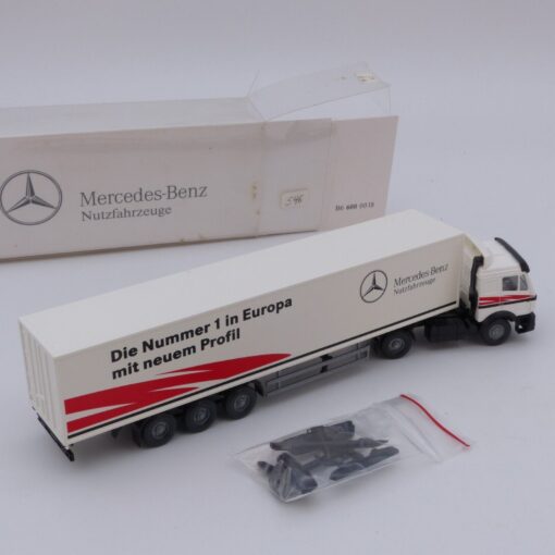 Wiking 1:87 Werbemodell MB SK Sattelzug Die Nummer 1 in Europa in OVP EX3062 – Bild 3