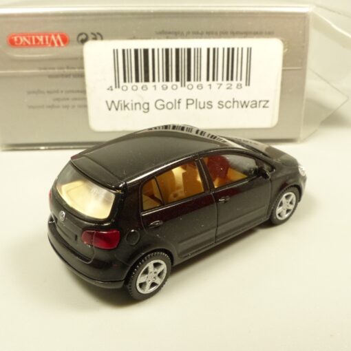 Wiking 1:87 Werbemodell VW Golf Plus schwarz/metallic in OVP EX7213 – Bild 3