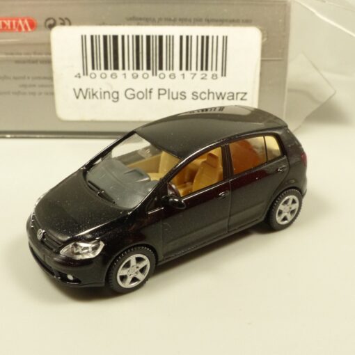 Wiking 1:87 Werbemodell VW Golf Plus schwarz/metallic in OVP EX7213
