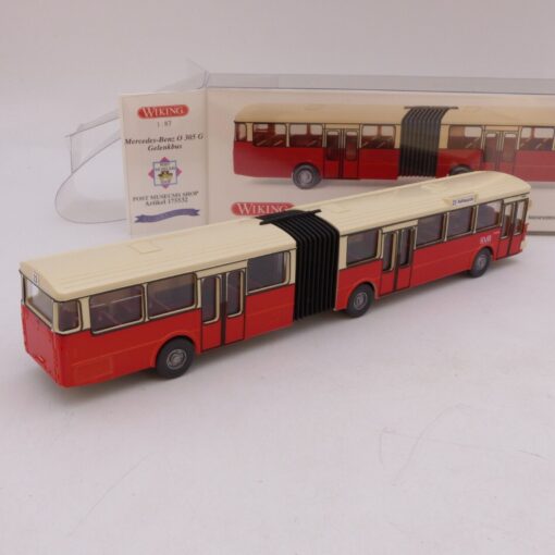 Wikink 1:87 PMS Nr.: 175532 Mercedes Benz O 305 G Gelenkbus, in OVP EX266 – Bild 3