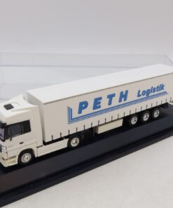 AWM / AMW 1:87 Mercedes Benz Actros Sattelzug Peth Logistik, in PC-Box EB6883