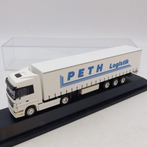 AWM / AMW 1:87 Mercedes Benz Actros Sattelzug Peth Logistik, in PC-Box EB6883
