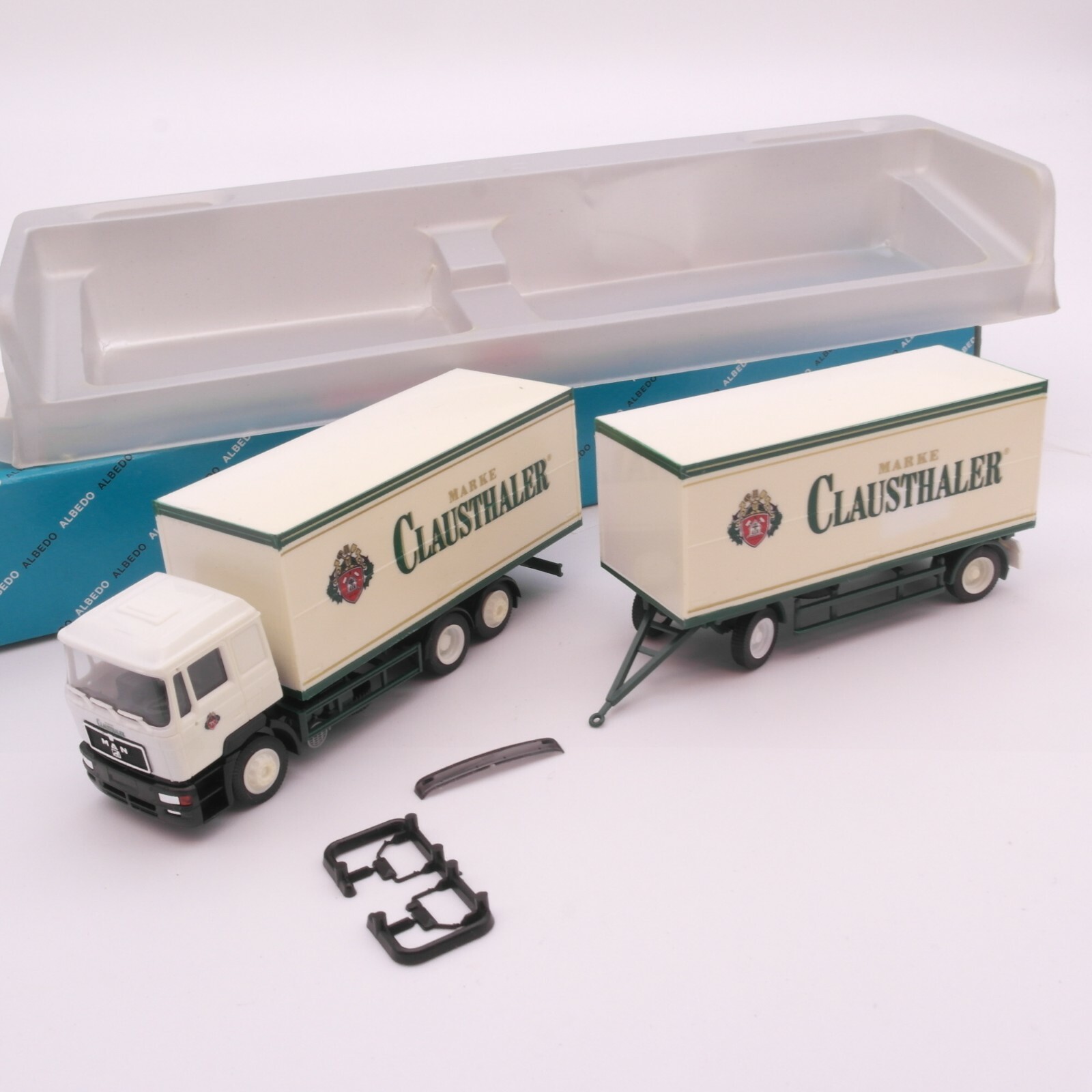 Albedo 1:87 200354 MAN F90 HZG Clausthaler in OVP RT1415 – Bild 3