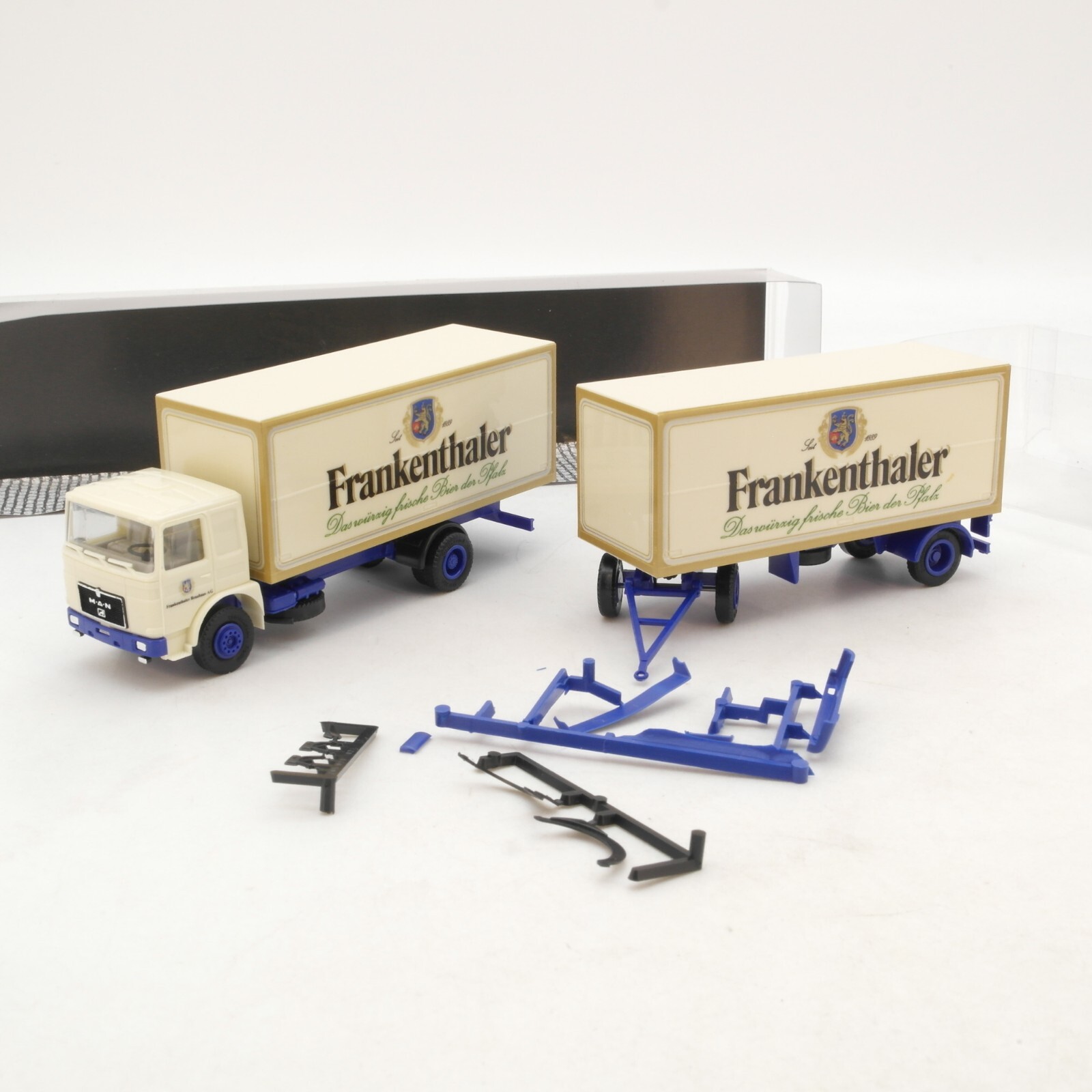 Albedo 1:87 MAN Hängerzug Frankenthaler in OVP RG5691