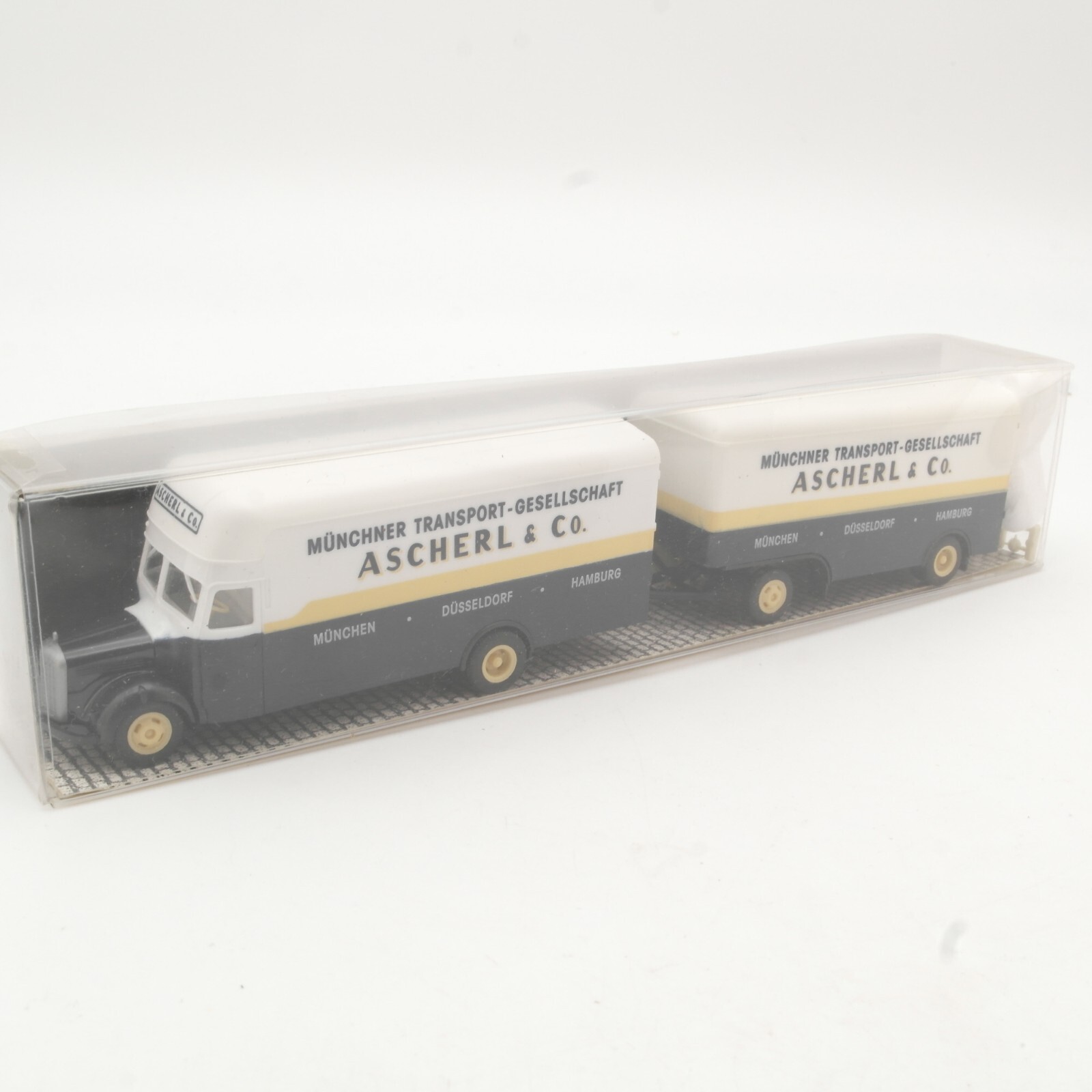 Albedo 1:87 MB Hängerzug Ascherl & Co in OVP QR7509