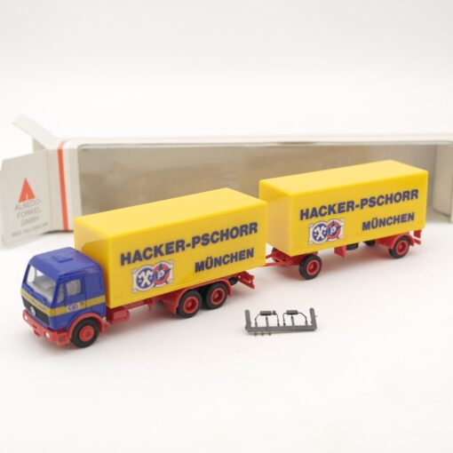 Albedo 1:87 MB Hängerzug Hacker-Pschorr München in OVP QR8816