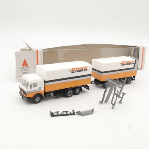 Albedo 1:87 MB Hängerzug Schreck Spedition in OVP RR152