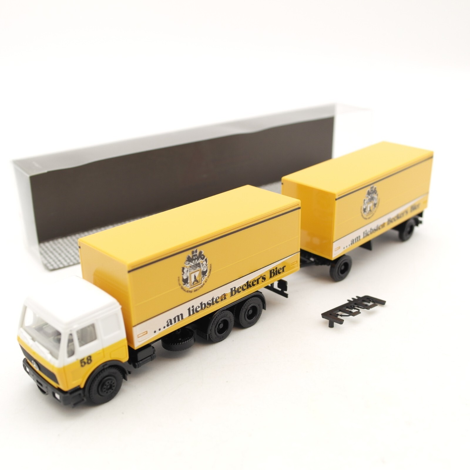 Albedo 1:87 MB NG Hängerzug Becker´s Bier in OVP RA7896