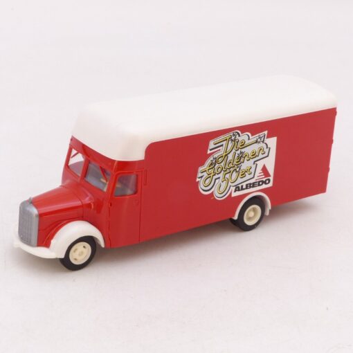 Albedo 1:87 Mercedes Koffer-LKW Die goldenen 50er, siehe Bilder o. EB9234