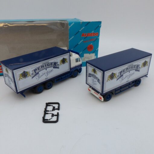 Albedo 1:87 Nr.: 296023 MB SK Hängerzug Peniger Pilsener in OVP EA6718 – Bild 3