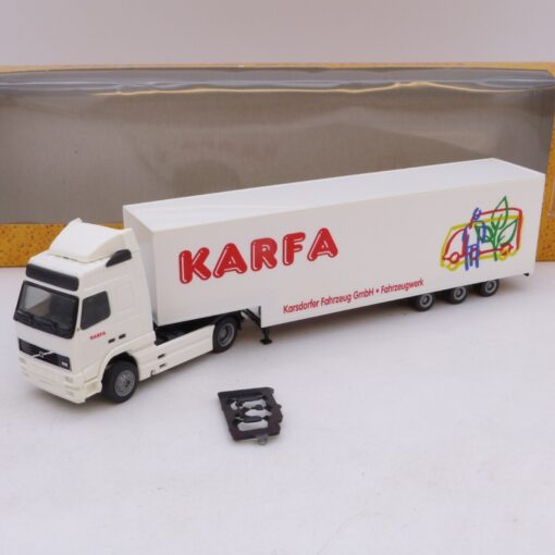 Albedo 1:87 Sondermodell: Volvo FH16 Sattelzug KARFA, in EVP EB7772