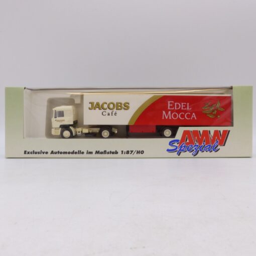 Albedo / AMW 1:87 Nr.: 800001 MAN F90 Sattelzug Jacobs Café, in EVP EB7713 – Bild 4