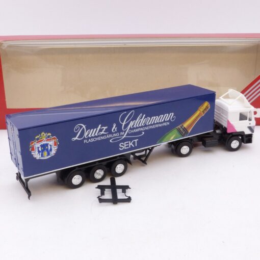 Albedo / Herpa 1:87 MAN F90 Sattelzug Deutz & Geldermann Sekt, in EVP EB7431 – Bild 3
