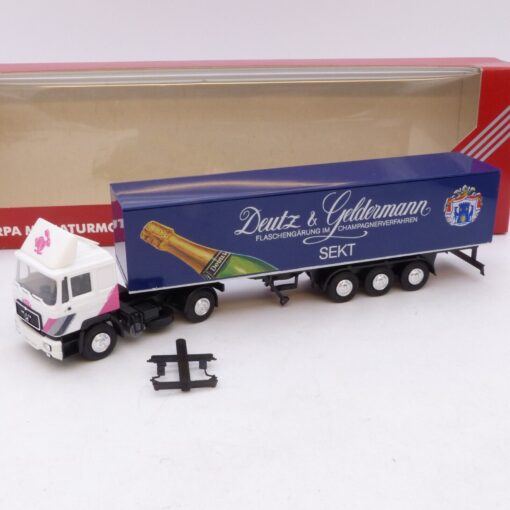 Albedo / Herpa 1:87 MAN F90 Sattelzug Deutz & Geldermann Sekt, in EVP EB7431