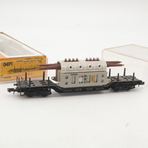Arnold N 0491 Tiefladewagen mit Transformator in OVP RR11