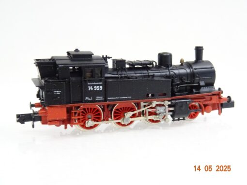 Arnold N 2285 Dampflok BR 74 959 der DB in OVP JL717 – Bild 3