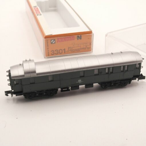 Arnold N 3301 Eilzug Gepäckwagen Bauart Düe dunkelgrün in OVP ER4200