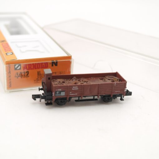 Arnold N 4412 offener Güterwagen mit Ladung in OVP RR2121