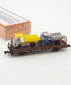 Arnold N 4477 Rungenwagen mit 2 Muldenkipper in OVP QR7960