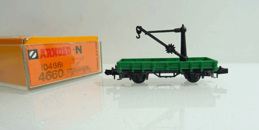 Arnold N 4660 Bahndienstwagen mit Ladekran in OVP AR7501