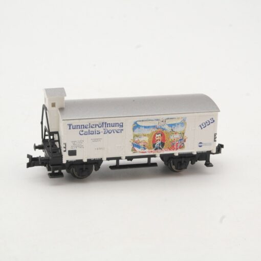 Arnold N Güterwagen Tunneleröffnung Calais Dover 1993 QR9830 o.