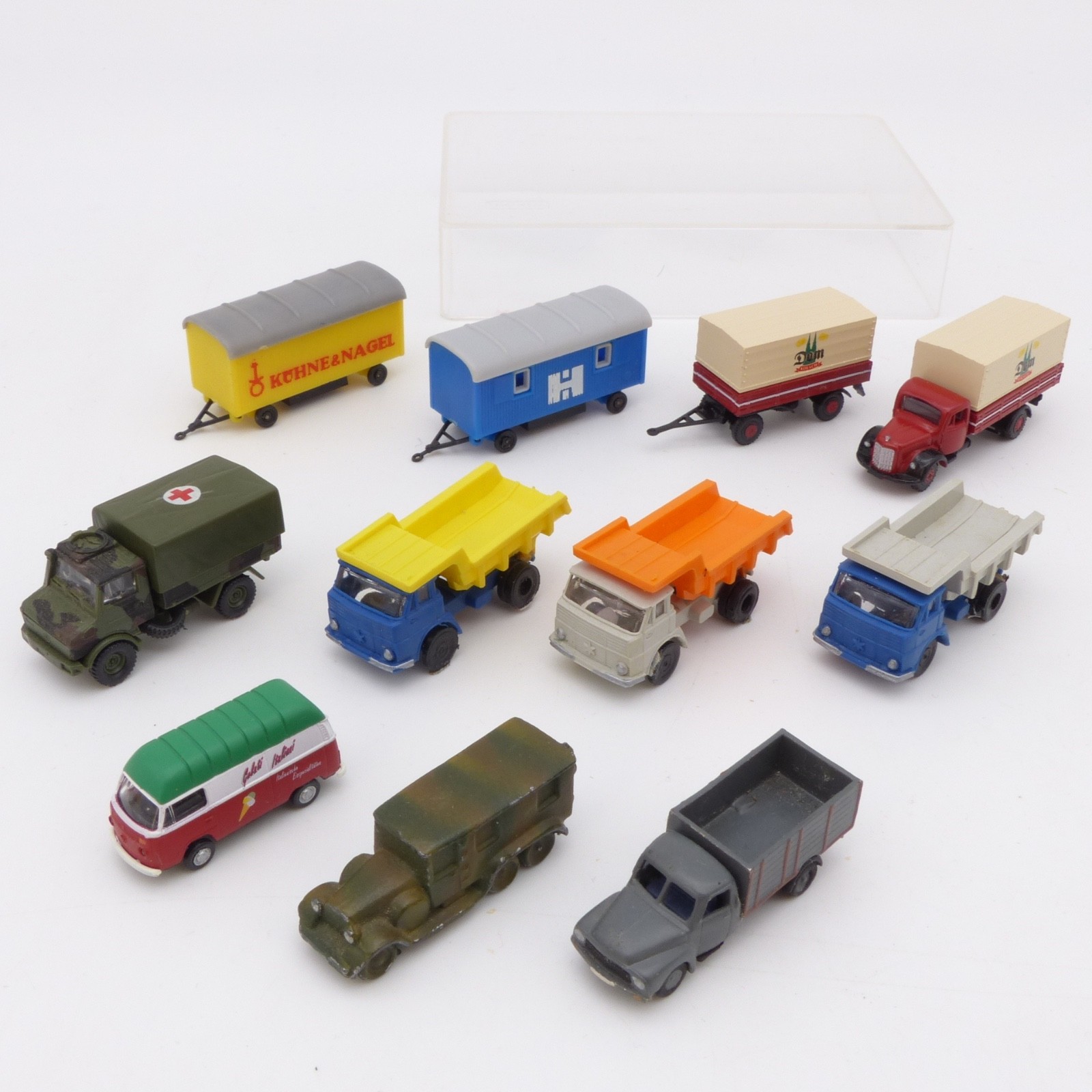 Arnold etc. 1:160 Spur N Konvolut LKW Transporter und Anhänger in EVP EX8242