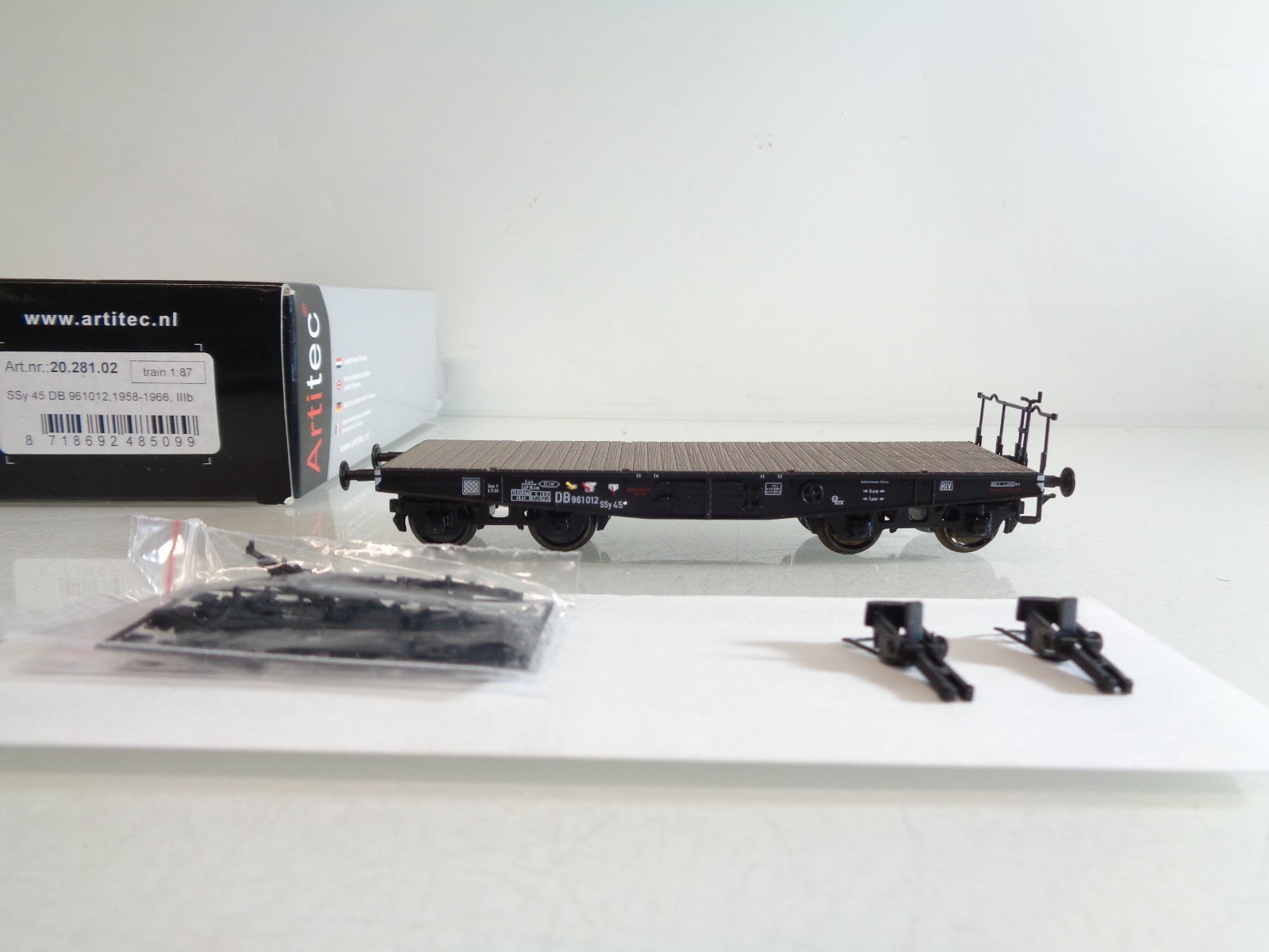 Artitec H0 20.281.02 Schwerlastwagen SSy der DB in OVP BH816 – Bild 3