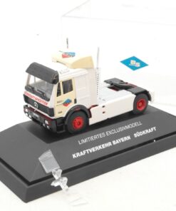 B&S 1:87 Mercedes Benz Zugmaschine Kraftverkehr Bayern Südkraft in PC Box RG1748