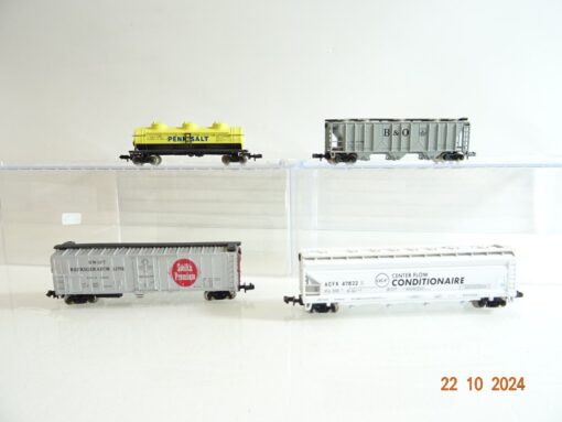 Bachmann etc. N  US Güterwagen Konvolut 4 tlg. siehe Fotos PR3444 o.
