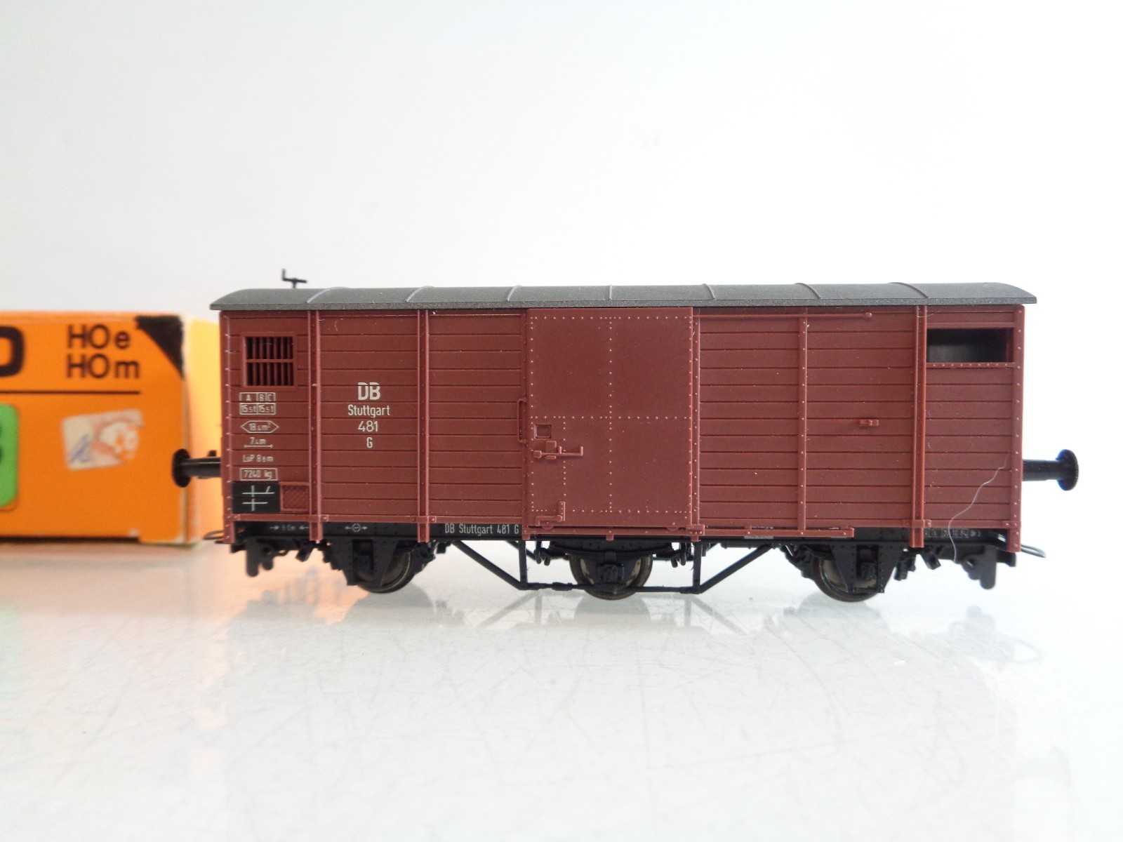 Bemo H0e 2003 Pufferwagen G in OVP BH828 – Bild 3