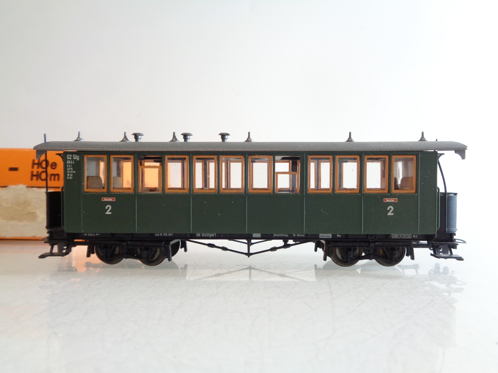 Bemo H0m 3211 Personenwagen 2.Kl. in OVP BH821 – Bild 3