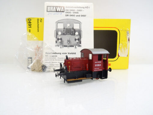 Brawa H0 0491 Diesellok Kö I BR 311 263-8 der DB in OVP LE3807