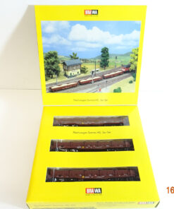 Brawa H0 2020 Flachwagen Samms 3er Set in OVP TF1109