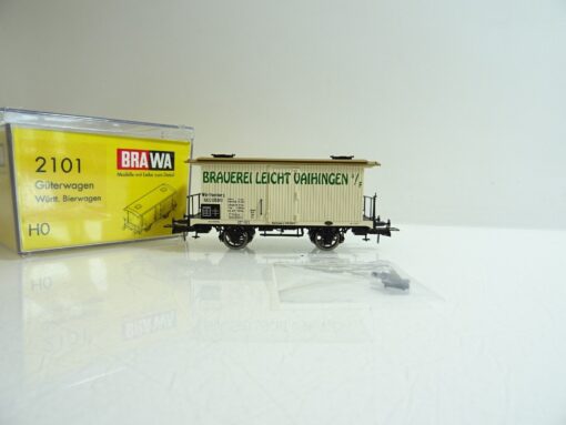 Brawa H0 2101 Güterwagen Bierwagen der K.W.St.E. in OVP PR1031 – Bild 3